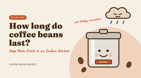 How to store coffee beans in an Indian kitchen, guide cover